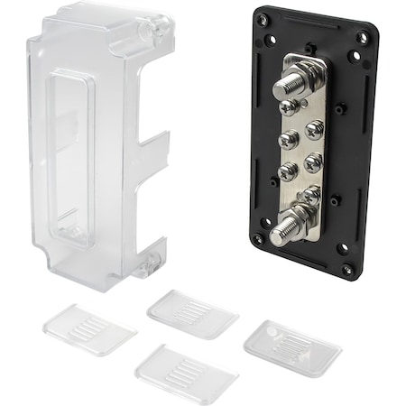 Sea-Dog Buss Bar w/Cover, 6 Terminals 426692-3